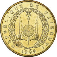 Monnaie, Djibouti, 10 Francs, 1999, Paris, SUP, Bronze-Aluminium, KM:23 - Dschibuti