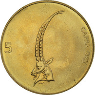 Monnaie, Slovénie, 5 Tolarjev, 1992, SPL+, Nickel-Cuivre, KM:6 - Slovenia