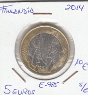 E0985 MONEDA FINLANDIA 5 EUROS 214 SIN CIRCULAR 10 - Finlande