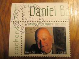 2022 Daniel BOULANGER Oblitéré Cachet Rond 24/01/2022 - Used Stamps