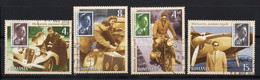 ROMANIA 2016: KING MICHAEL'S ENGINES PASSION 4 Used Stamps Set - Registered Shipping! Envoi Enregistre! - Used Stamps
