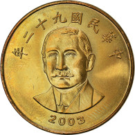 Monnaie, République De Chine, TAIWAN, 50 Yuan, 2003, Central Mint Of China - Taiwan