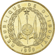 Monnaie, Djibouti, 20 Francs, 1999, Paris, SPL, Bronze-Aluminium, KM:24 - Djibouti