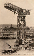 Brest - Vue Sur La Grue - The Crane - Le Port - Brest