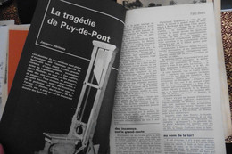 Article Revue Historia N°282 Mai 1970 La Tragédie De Puy-de-Pont Par J. Hérissay - Histoire
