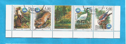 1998   JUGOSLAVIJA  JUGOSLAWIEN SERBIEN 50 JAHRE NATURSCHUTZ IN SERBIEN TIERE LUCHS BAUMMARDER  USED - Used Stamps