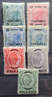 AUSTRIAN POST IN CRETA 1903/04 - MLH/MNH - ANK 1A, 2, 3A, 4A, 5, 6, 7 - Complete Set! - Eastern Austria