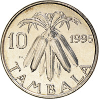 Monnaie, Malawi, 10 Tambala, 1995, TTB, Nickel Plaqué Acier, KM:27 - Maldives