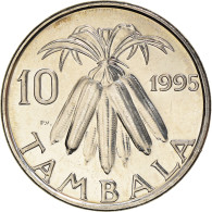 Monnaie, Malawi, 10 Tambala, 1995, TTB, Nickel Plaqué Acier, KM:27 - Maldivas