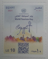 Egypt- 10 LE -UN - United Nations - World Tourism Day- Key Of Life - (Unused) (MNH) - [2021] (Egypte) (Egitto) (Ägypten) - Neufs