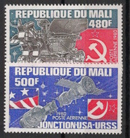 MALI - 1980 - Poste Aérienne PA N°Yv. 389 à 390 - Conquètes Spatiales - Neuf Luxe ** / MNH / Postfrisch - Mali (1959-...)