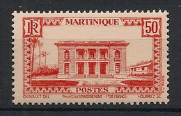 MARTINIQUE - 1933-38 - N°Yv. 144 - Fort De France 50c - Neuf Luxe ** / MNH / Postfrisch - Unused Stamps