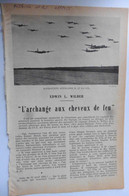 Article Revue Historia N°105 Août 1955 Henry Erwin L'archange Aux Cheveux De Feu - Histoire