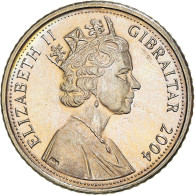 Monnaie, Gibraltar, Elizabeth II, 5 Pence, 2004, Pobjoy Mint, SUP+ - Gibraltar
