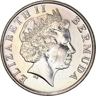 Monnaie, Bermuda, Elizabeth II, 5 Cents, 2000, TTB+, Cupro-nickel, KM:108 - Bermuda