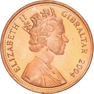 Monnaie, Gibraltar, Elizabeth II, Penny, 2004, SUP+, Cuivre Plaqué Acier - Gibraltar