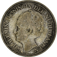 Monnaie, Pays-Bas, Wilhelmina I, 25 Cents, 1926, TB+, Argent, KM:164 - 25 Centavos