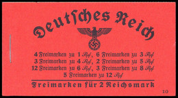 1939, Deutsches Reich, MH 38.2, ** - Carnets