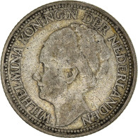 Monnaie, Pays-Bas, Wilhelmina I, 25 Cents, 1926, TB+, Argent, KM:164 - 25 Centavos