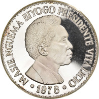 Monnaie, Equatorial Guinea, 2000 Bipkwele, 1978, Trial, SPL, Argent, KM:TS7 - Guinea Ecuatorial