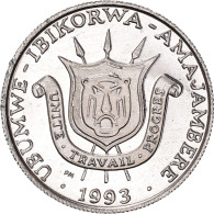Monnaie, Burundi, Franc, 1993, SUP, Aluminium, KM:19 - Burundi
