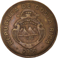 Monnaie, Costa Rica, 50 Colones, 2006, TTB, Brass Plated Steel, KM:231.1b - Costa Rica