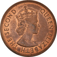 Monnaie, Etats Des Caraibes Orientales, Elizabeth II, Cent, 1965, TTB+, Bronze - Caraibi Britannici (Territori)