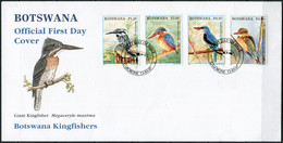 Botswana 2007. Kingfishers Of Botswana (Mint) First Day Cover - Botswana (1966-...)