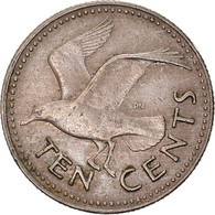 Monnaie, Barbados, 10 Cents, 1979, Franklin Mint, TTB+, Cupro-nickel, KM:12 - Barbados (Barbuda)