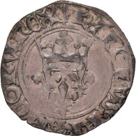 Monnaie, France, Charles VI, Gros Dit "Florette", 1419, Paris, TTB, Billon - 1380-1422 Karl VI. Der Vielgeliebte