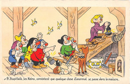 ILLUSTRATEUR - WALT DISNEY - BLANCHE NEIGE N°9 - EDITION SUPERLUXE - PARIS - Other & Unclassified