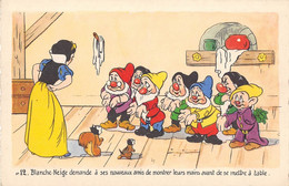 ILLUSTRATEUR - WALT DISNEY - BLANCHE NEIGE N°12 - EDITION SUPERLUXE - PARIS - Other & Unclassified