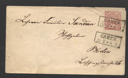 NDP,NV-Stempel,Camen  (212) - Entiers Postaux