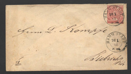 NDP,NV-Stempel,Hamm Stadt  (212) - Entiers Postaux