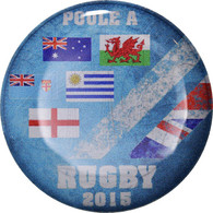 Monnaie, Grande-Bretagne, Coupe Du Monde De Rugby - 2015, 1/2 Penny, 2015 - 1/2 Penny & 1/2 New Penny