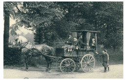 Marneffe  - Arrivée à L'Hôtellerie - Attelage - 1911 ( Voir Verso ) - Burdinne