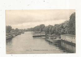 Cp ,92 , VILLENEUVE LA GARENNE, La SEINE, Vierge - Villeneuve La Garenne