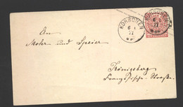 NDP,NV-Stempel,Korschen (212) - Entiers Postaux