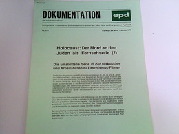 Dokumentation Epd - Ein Informationsdienst - Judaism