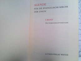 Agende Für D. Evangelische Kirche Der Union. - Autres & Non Classés