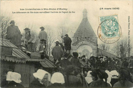 Ste Anne D'auray * Les Défenseurs De Ste Anne Surveillant L'arrivée De L'agent Du Fisc * Grève Grévistes * Mars 1906 - Sainte Anne D'Auray