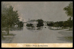 NISA - Praça Da Républica. ( Ed. Joaquim Da Rosa Bello) Carte Postale - Portalegre