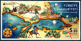 Turkey 2020 EUROPA Stamps - Ancient Postal Routes Stamp 1v MNH - Ongebruikt