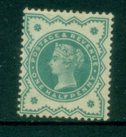 GB 1900 QV Jubilee Issue 0.5d Blue Green MLH - Neufs