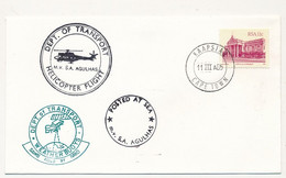 RSA - Env De Kaapstad (Capetown) - 11/3/1985 - Posted At Sea - Dept Of Transport HELICOPTER FLIGHT M.V. S.A. AGULHAS - Other & Unclassified