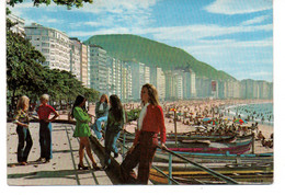 CPM   - BRASIL : Rio De Janeiro - Copacabana Beach  - 1969 - Copacabana