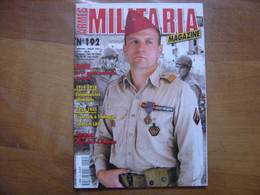 MILITARIA MAGAZINE 192 GUERRE MILITAIRES Sommaire En Photo - Weapons