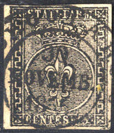 O 1852, 15 C. Rosa Chiaro, Sass. 3 / 200,- - Parma