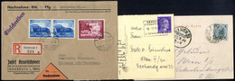 Cover "Innsbruck" 1900/1960 Ca., Heimatsammlung Der Stadt Innsbruck Aufgebaut Nach Den Verschiedenen Stempeltypen, 20 Be - Other & Unclassified