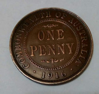 Australia -1 Penny ( I ) - 1916 - KM 23 - UNC. , Gomaa - Penny